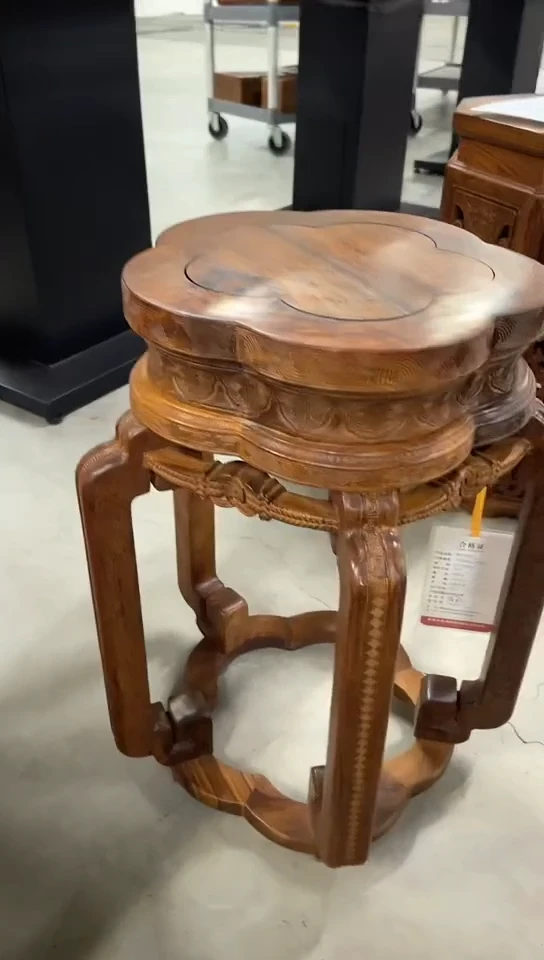 木YD09MK-172035-梅花式凳