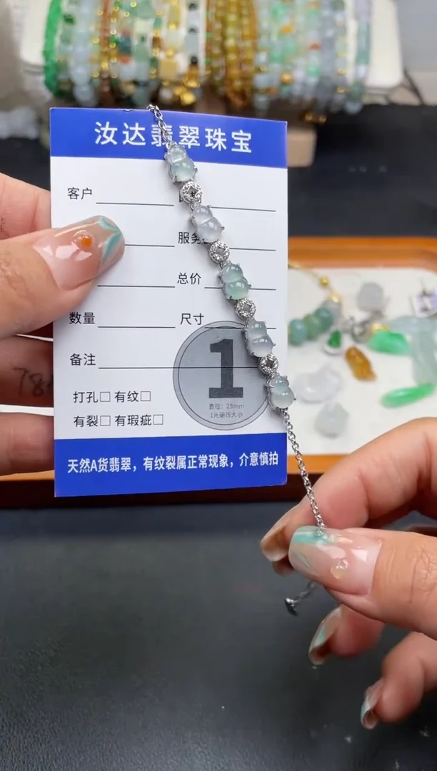 配石翡翠樱天然翡翠8