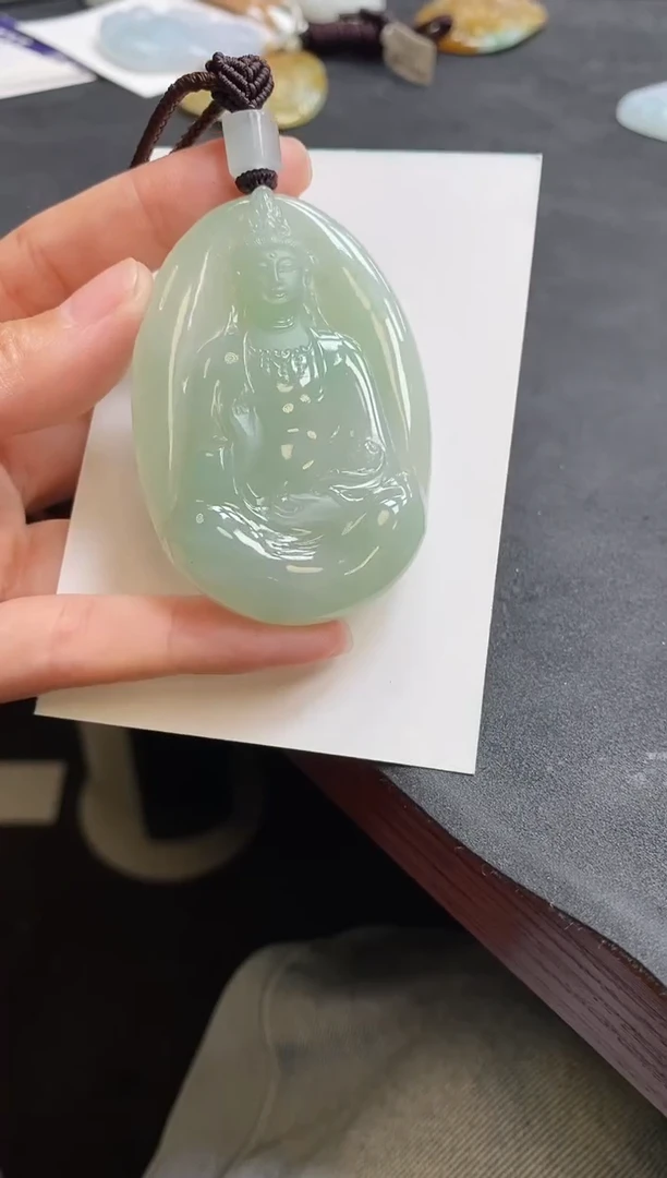 【闪购商品】翡翠颈饰未镶嵌缅甸天然翡翠