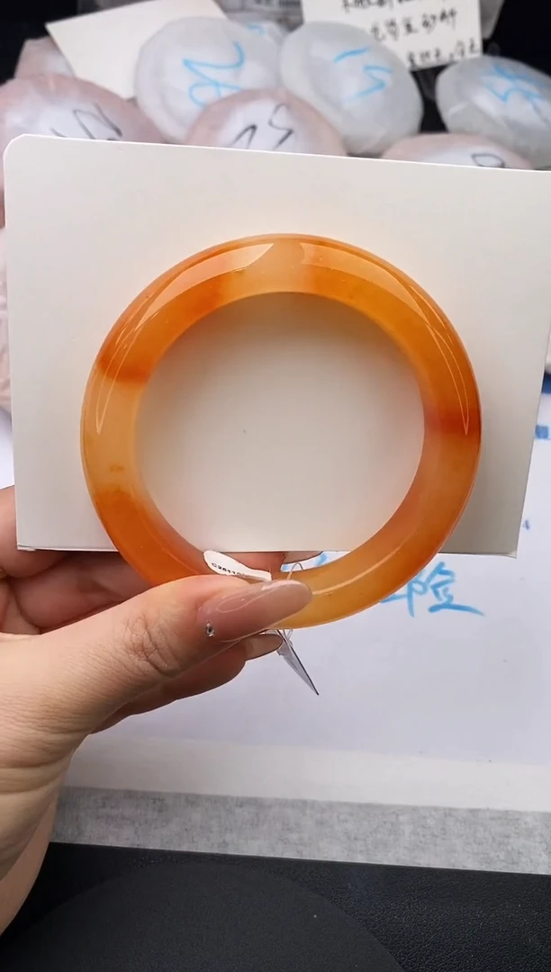 未镶嵌手镯石英质玉w90-HHB63+