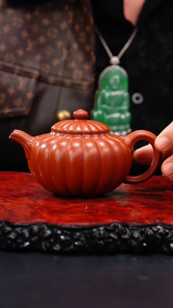 【闪购商品】紫砂茶壶07 菊蕾,//////,朱泥大红袍