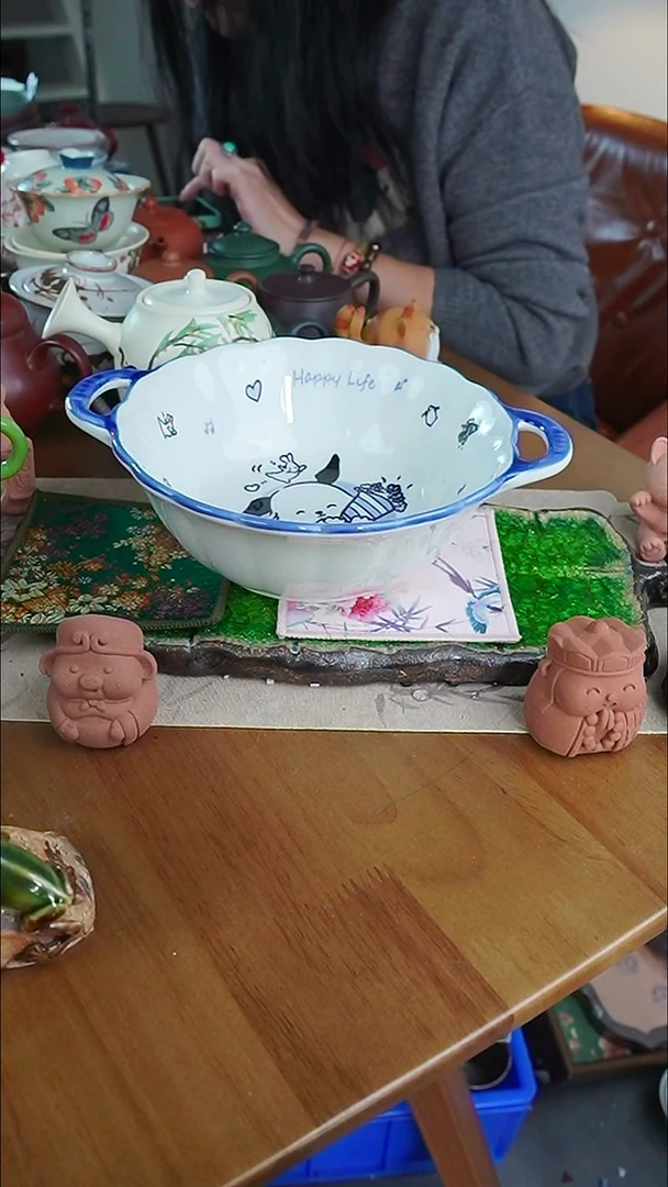 【茶瓷物语】小狗碗
