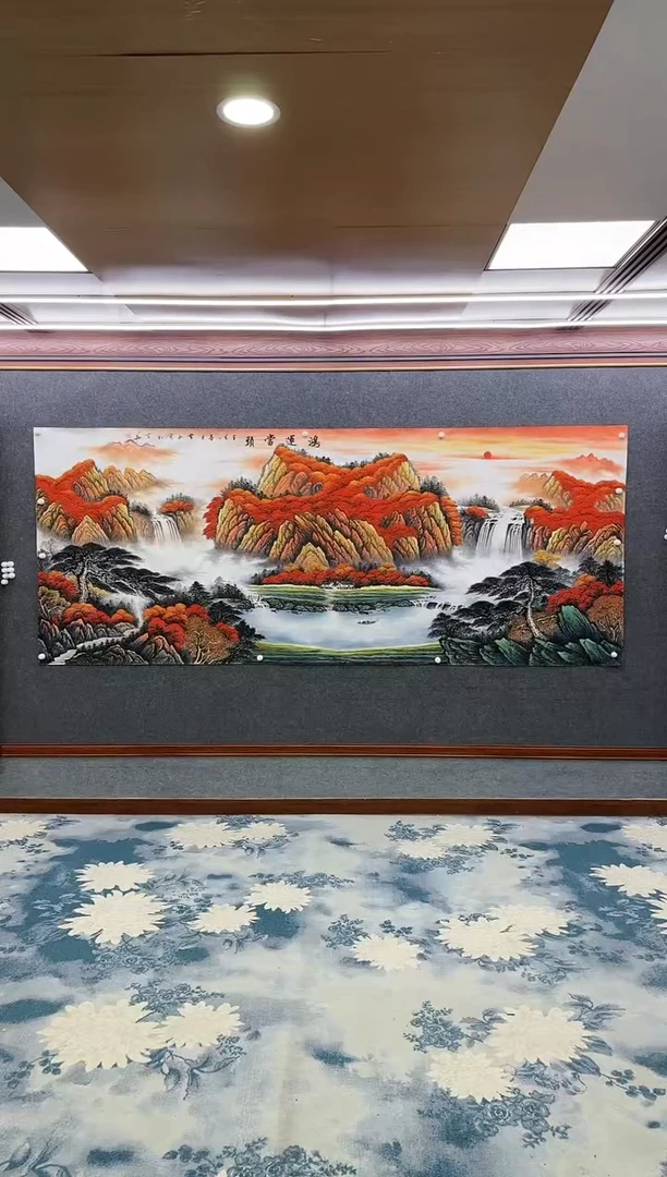 【闪购商品】绘画M 刘雪红-大丈二-山水国画