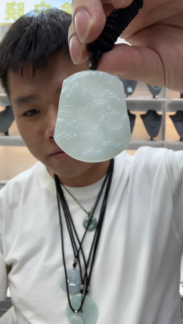 未镶嵌挂件翡翠天然翡翠A货孤品一件