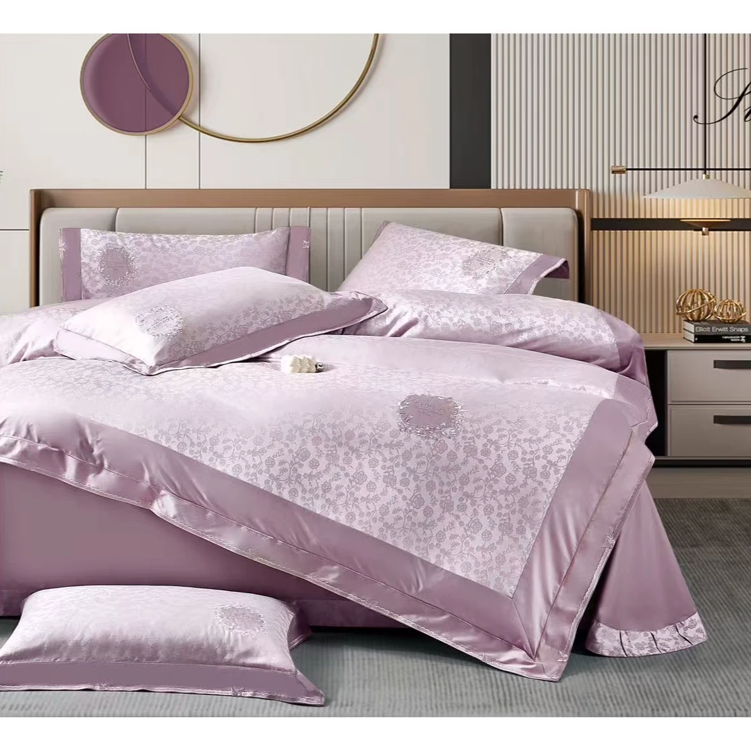 绣花夫人/伯爵夫人/欧式风/大拼角贴布绣工艺/色织提花四件套