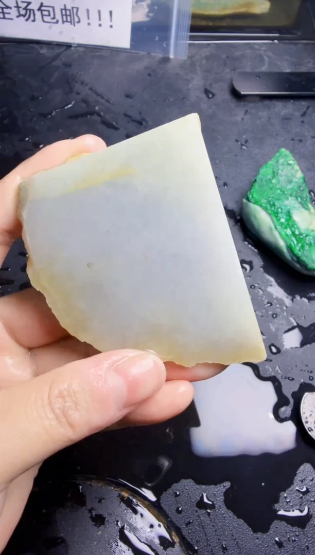 未镶嵌挂件翡翠天然翡翠090