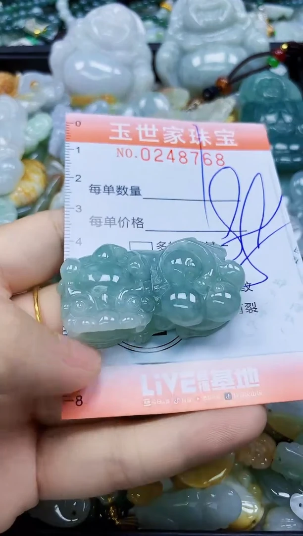 翡翠未镶嵌颈饰闪购0248768