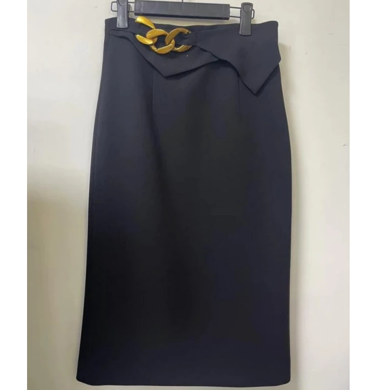 【南油玲姐】黑色半身裙56196