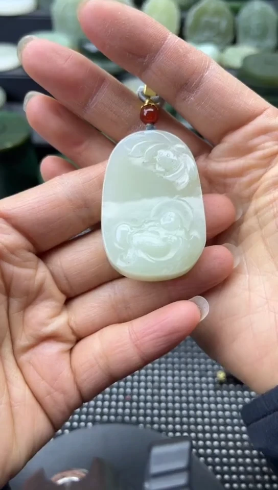 未镶嵌和田玉珠宝半成品佛