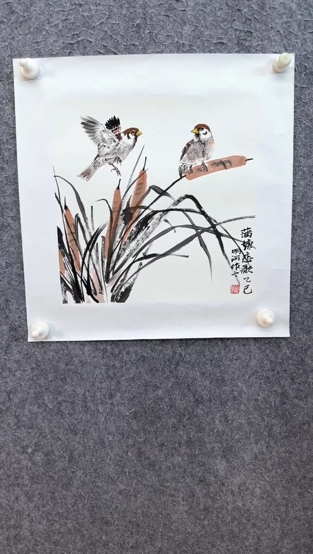 国画ST-ZMH老师绘画作品