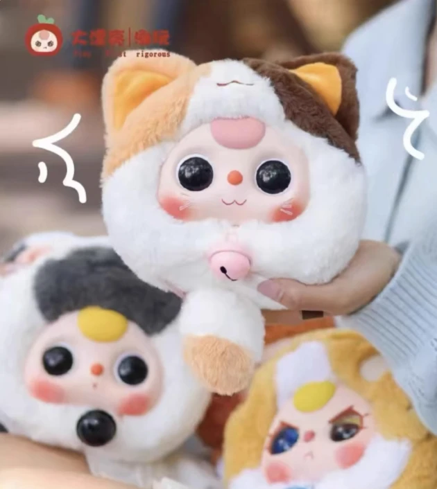 【拆盒】娃三岁招财猫拉链包