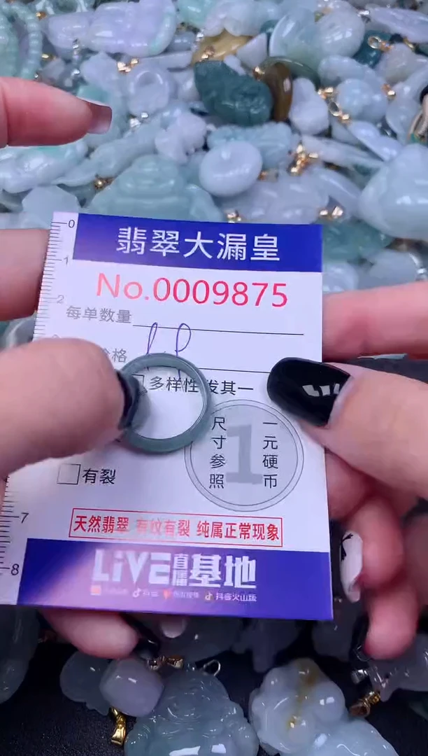 颈饰未镶嵌翡翠9875