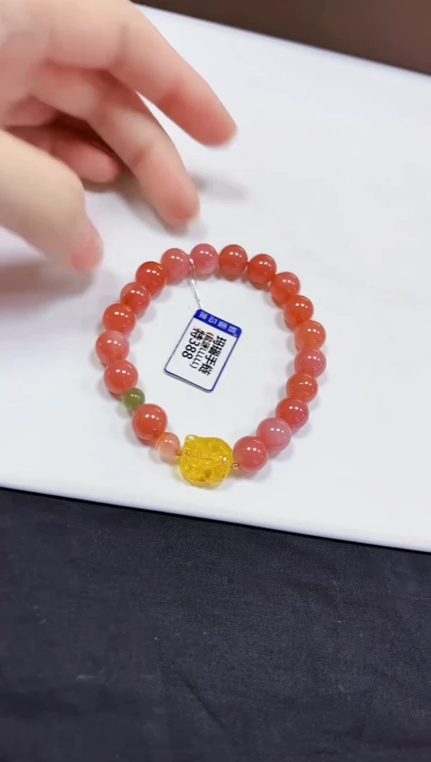 未镶嵌颈饰玛瑙/玉髓手链9