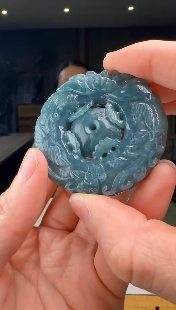 【闪购商品】翡翠吊坠(不含链)未镶嵌多样性发一DY@@WS1WX27154