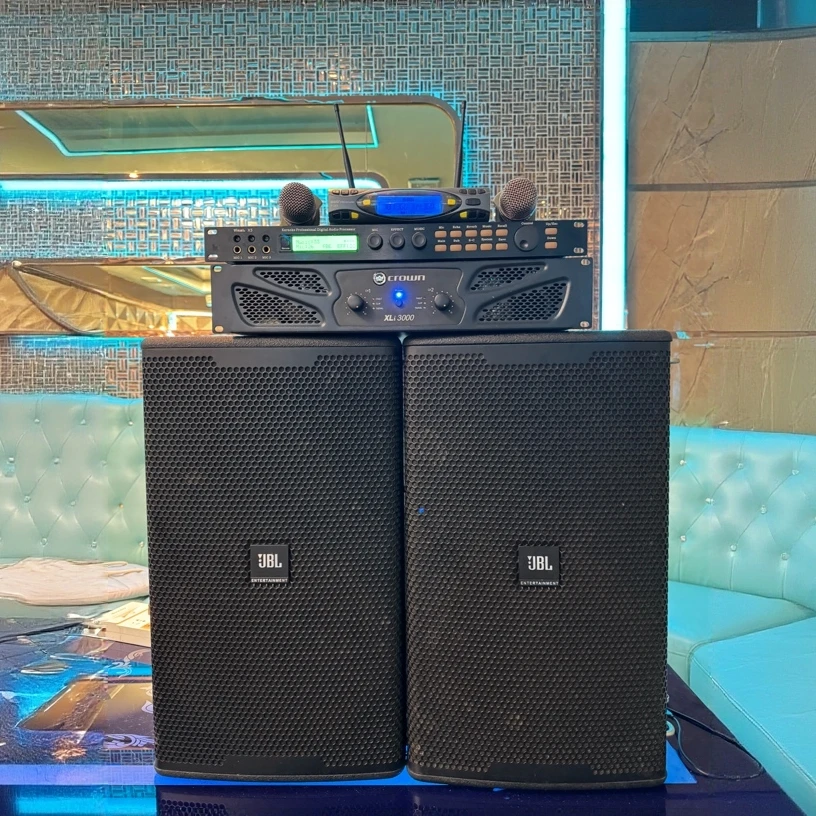 9新 JBL 【原装正品JBL】12寸 KP6012高端专业K歌音响4件套