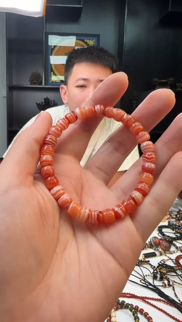 未镶嵌手链玛瑙/玉髓1115-32多样性发货