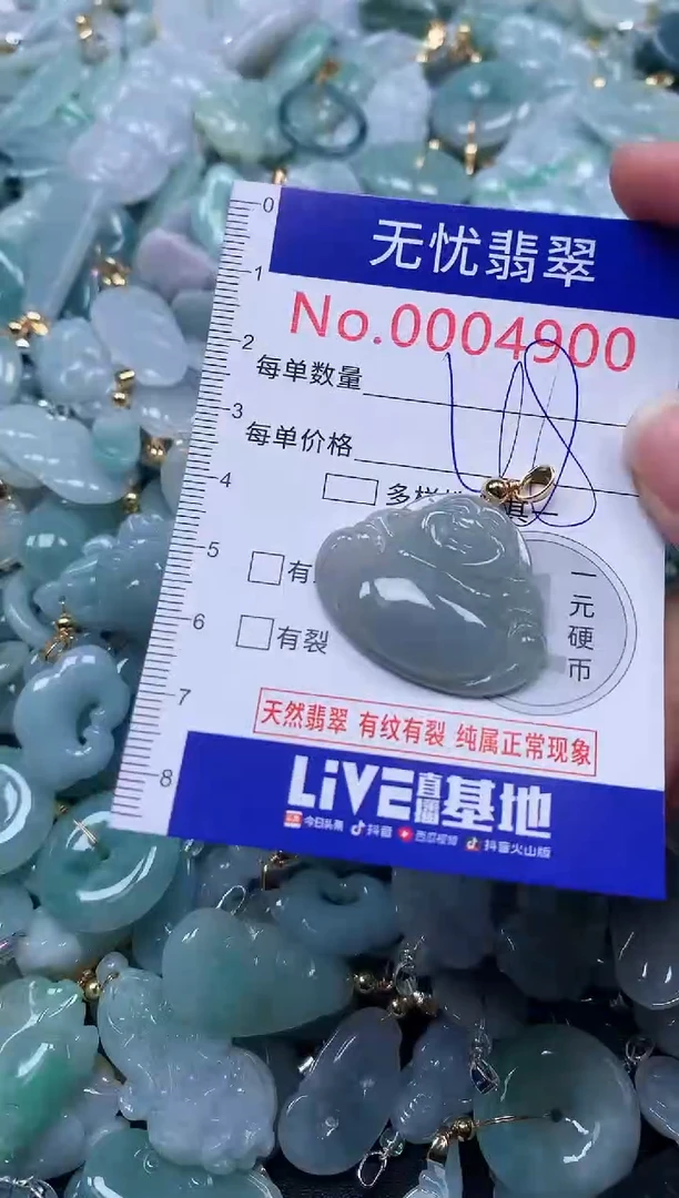 颈饰未镶嵌翡翠4900