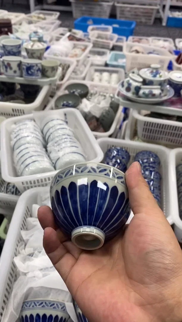 摆件陶景德陶瓷茶具容量约100