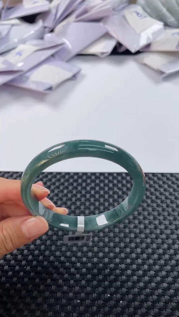 未镶嵌手镯翡翠基地发货H 9894 56+