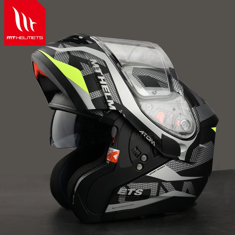 西班牙MT揭面盔机车摩托车头盔男大码四季女通勤巡航摩旅冬季全盔