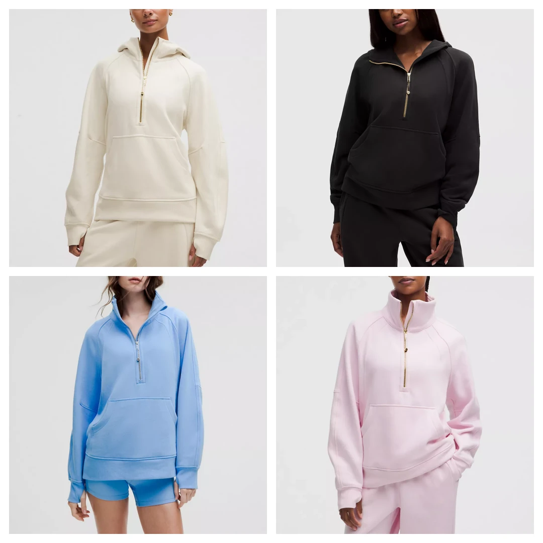 lululemon加拿大直邮露露乐蒙scuba长款加绒卫衣
