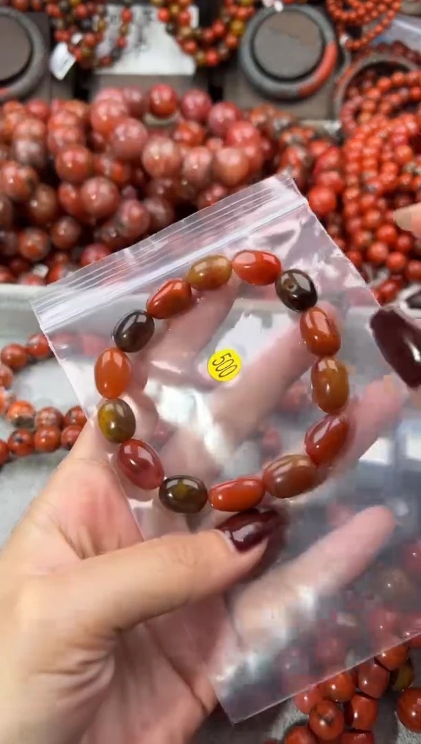 未镶嵌手串南红玛瑙10+