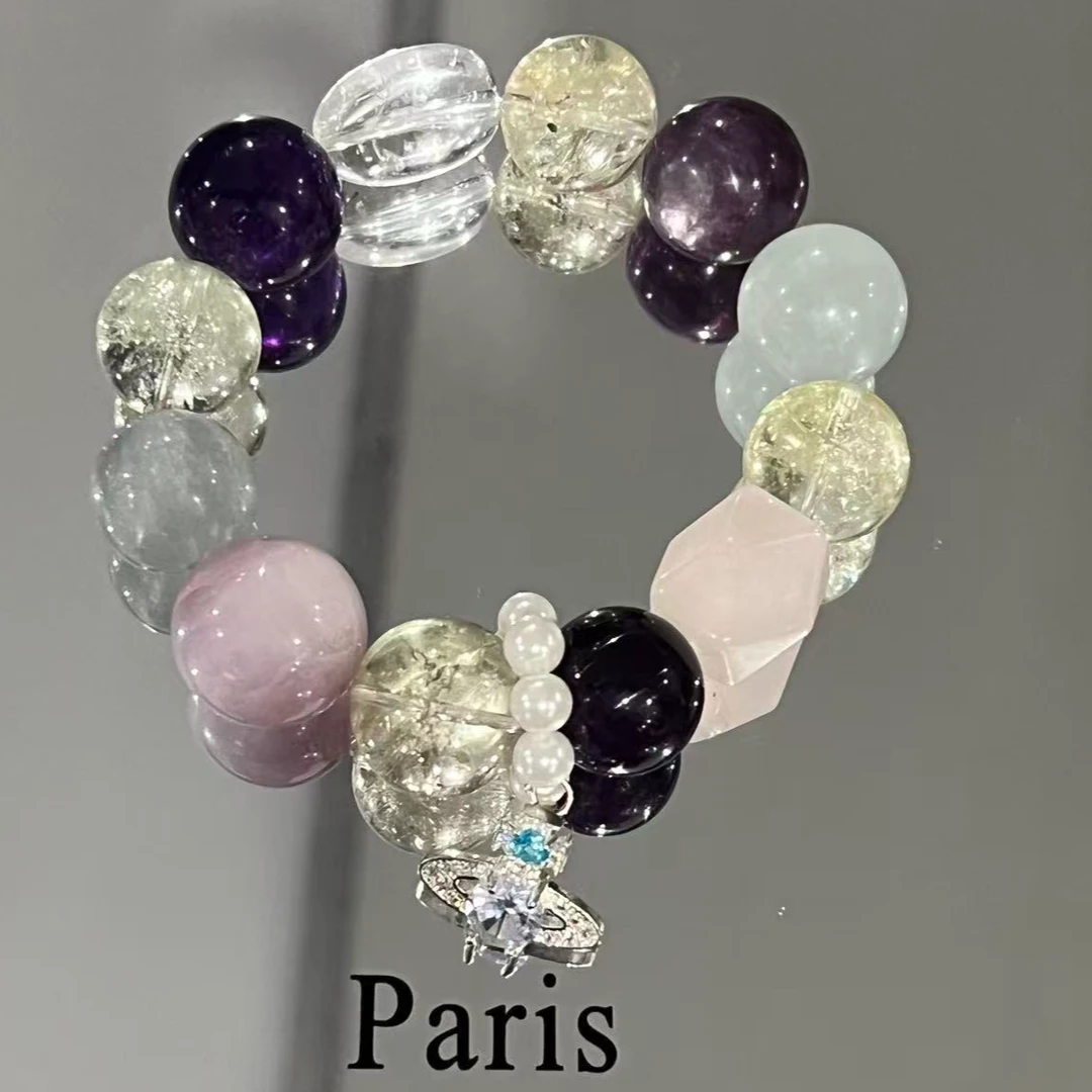 【炘喜】天然黄水晶多宝手串多样性发货 发其一  xy00162