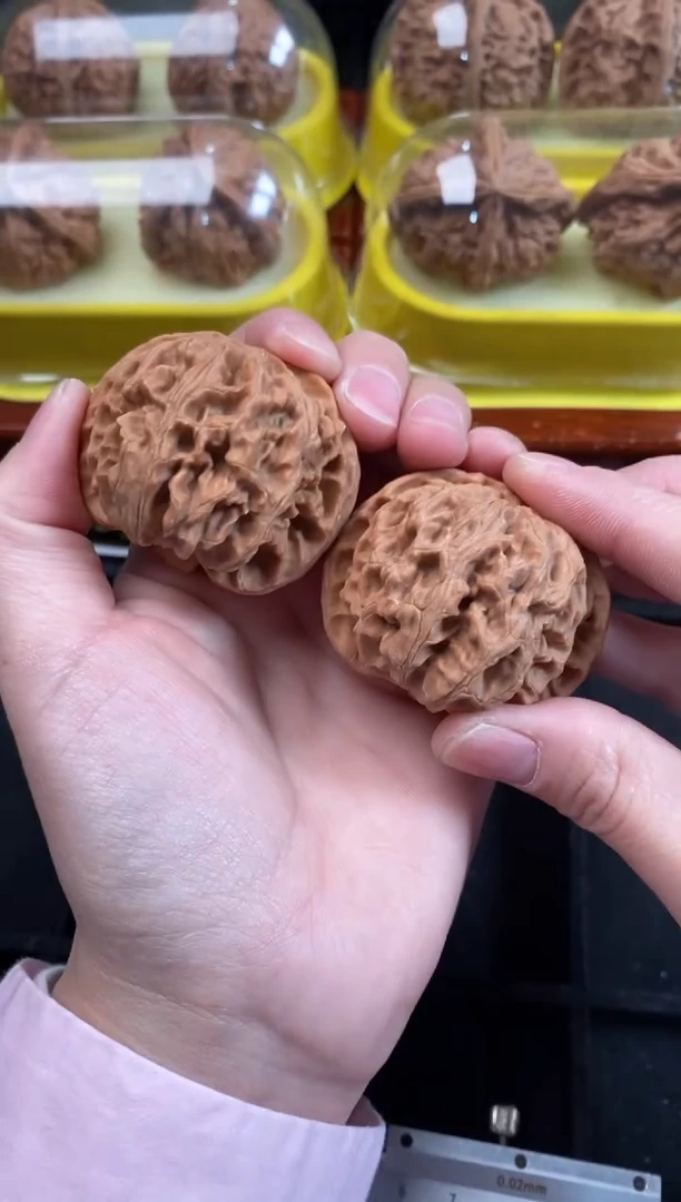 把件文玩核桃苹果园45尺Q387