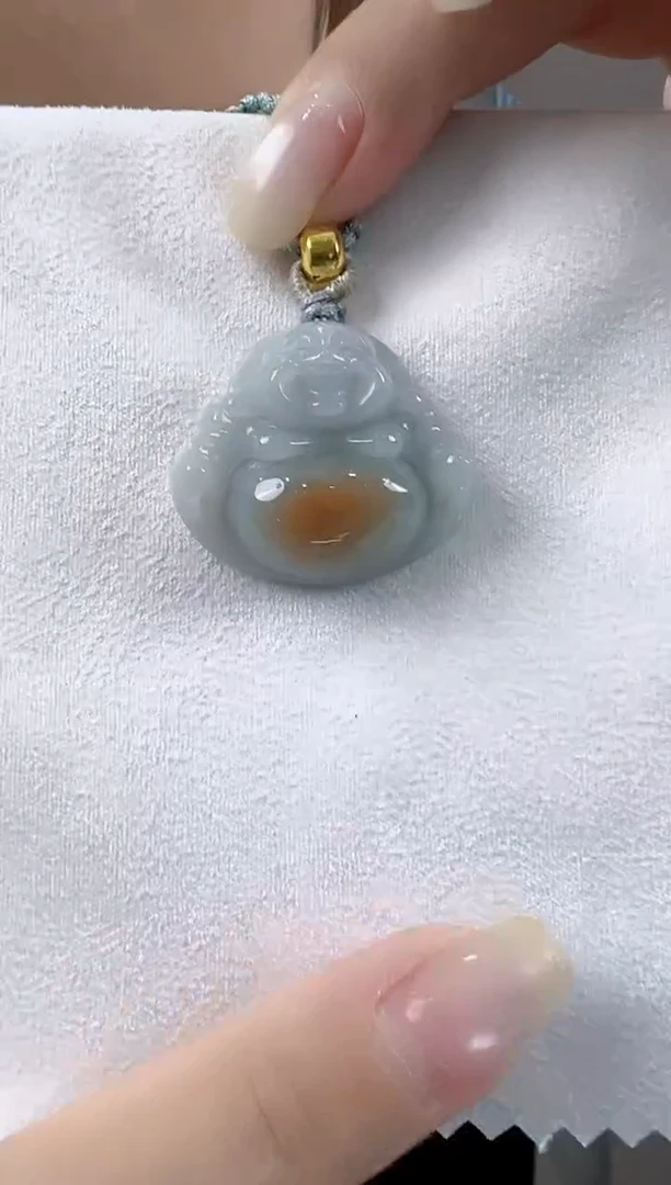 吊坠(不含链)未镶嵌翡翠天然翡翠A货佛公