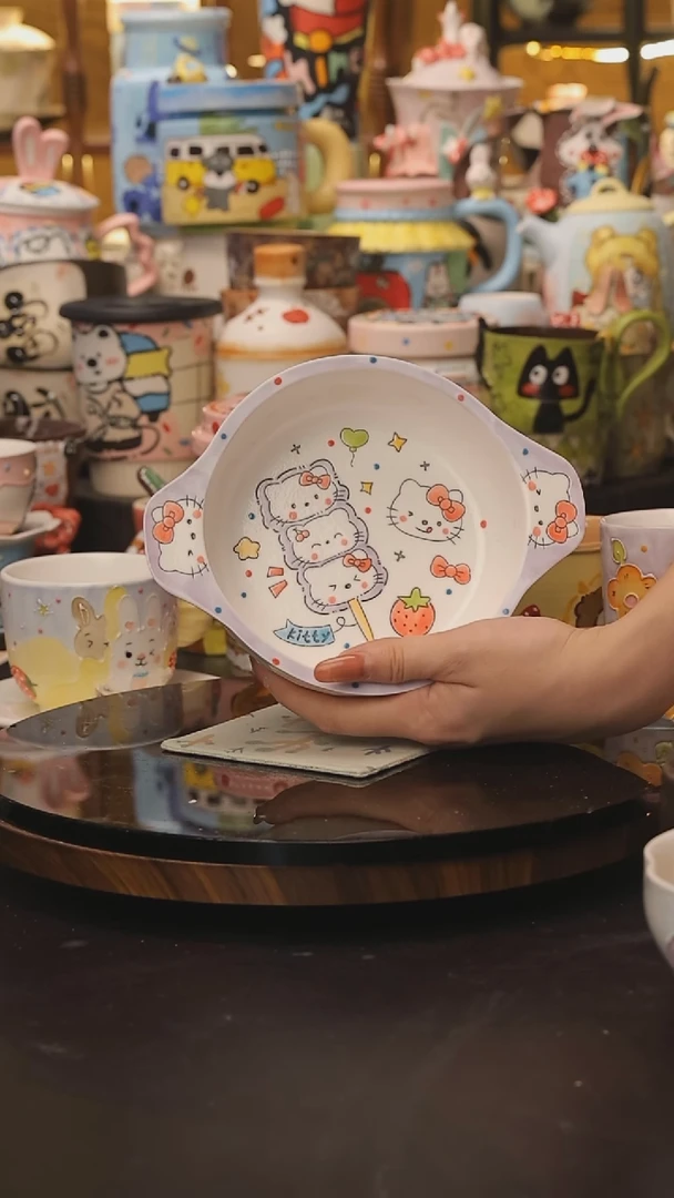 景德镇釉下彩绘设计师款式陶瓷