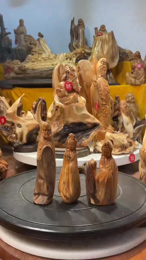 【闪购商品】柏木（崖柏）  观音2达摩