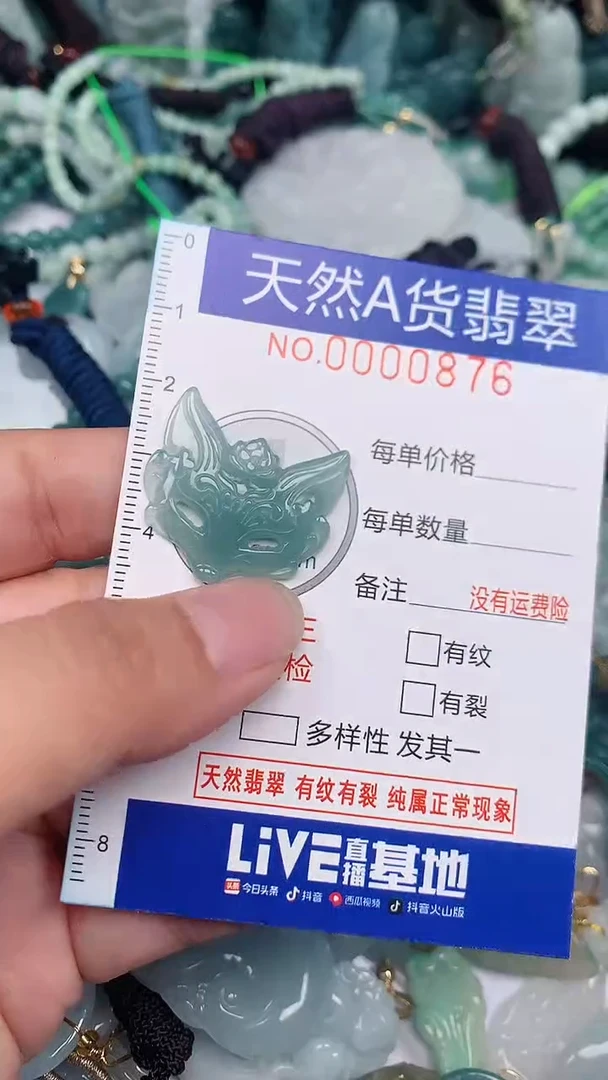 翡翠未镶嵌颈饰...0000876