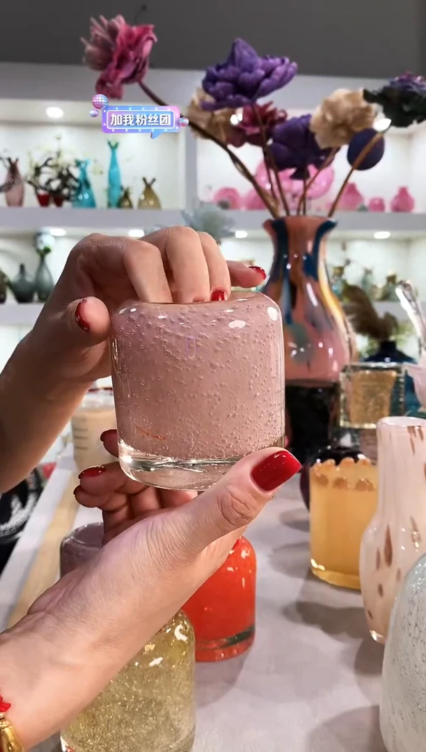 钰****0慕忆家手作琉璃花瓶微瑕