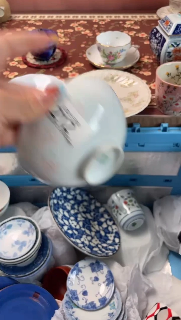 瓷片玻*心瓷器瓷器L212