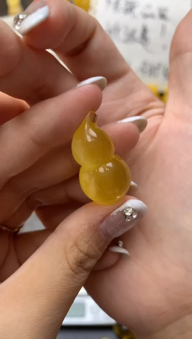 琥珀未镶嵌珠宝奇石053琥珀蜜蜡微瑕