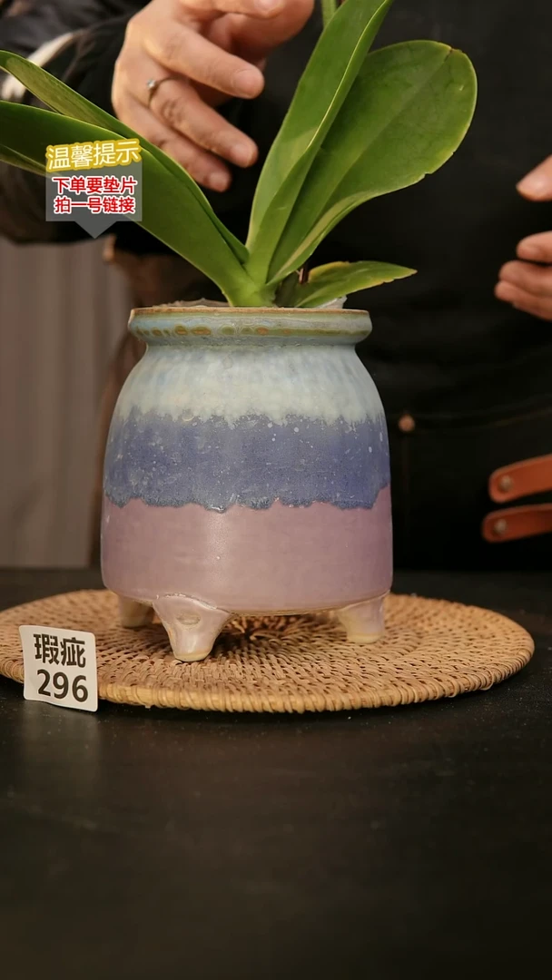 瓷片296瑕疵款，口约10  高约15