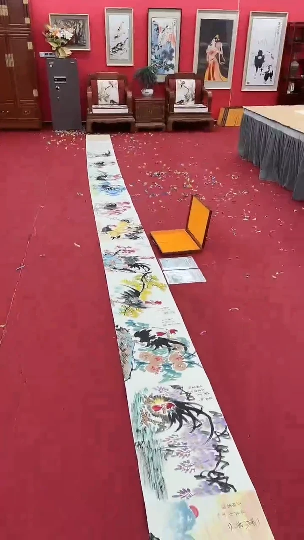 国画英雄本色合作册页