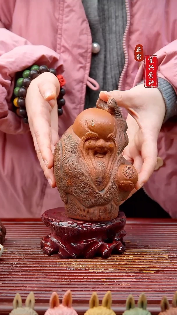 紫砂茶宠宜兴紫砂茶宠摆件