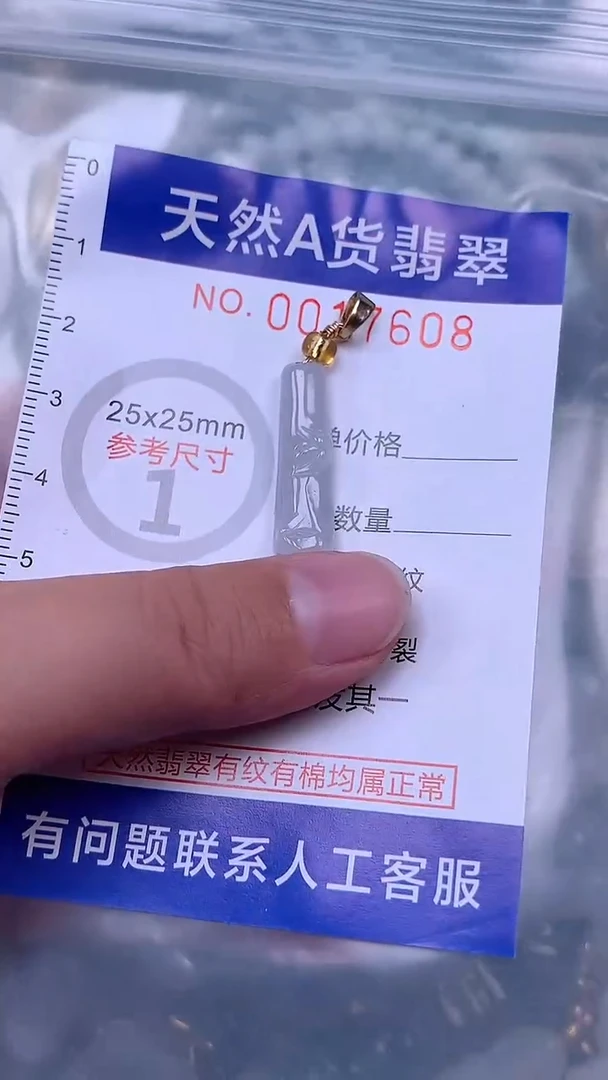 吊坠(赠链)未镶嵌翡翠1