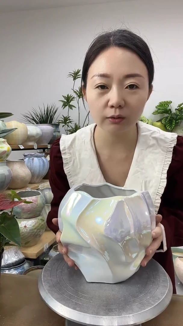 11.16陶瓷花盆直播链接高.20      口 15