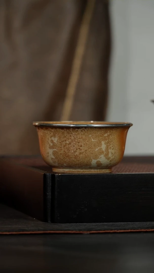 金丝楠木落灰若深杯70ml