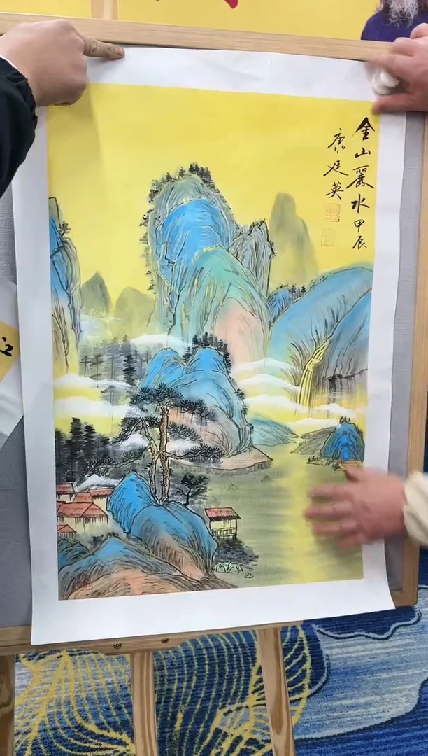 【闪购商品】绘画康廷英-2.7平尺-金山-7