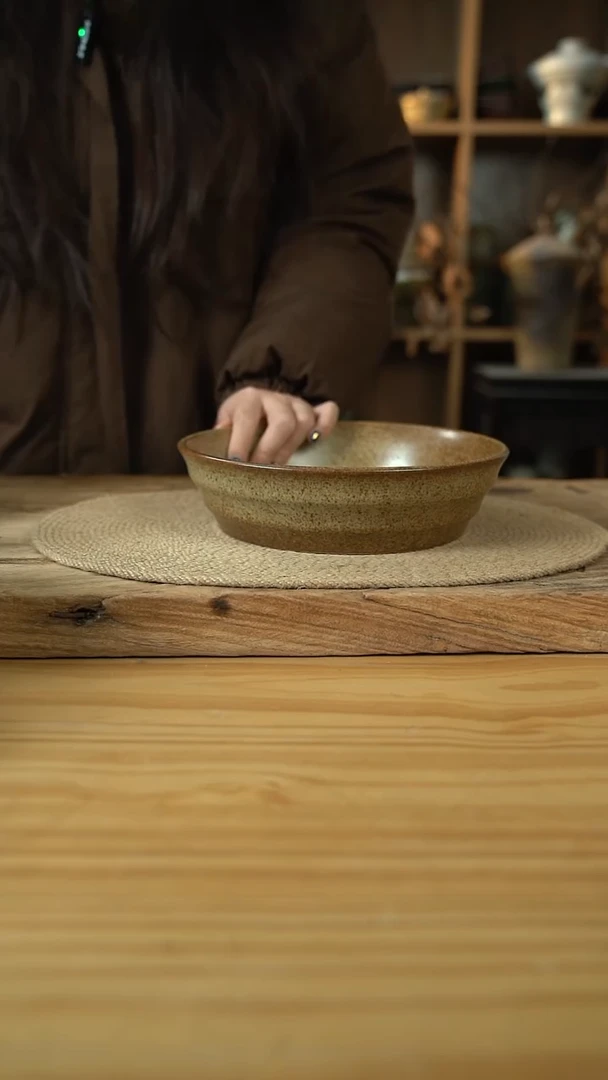 奶奶系列的9英寸螺纹直筒盘1个