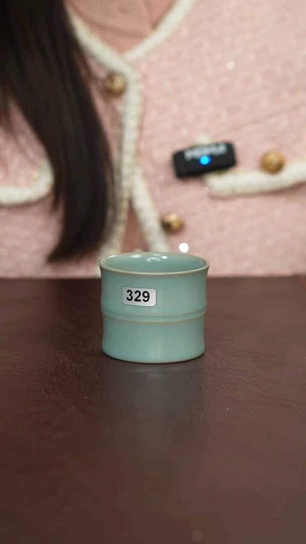 摆件陶原矿原釉汝宋汝瓷