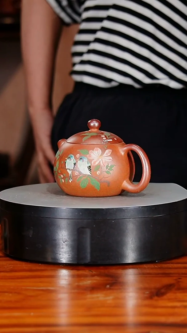 宜兴原矿紫砂壶茶壶250C