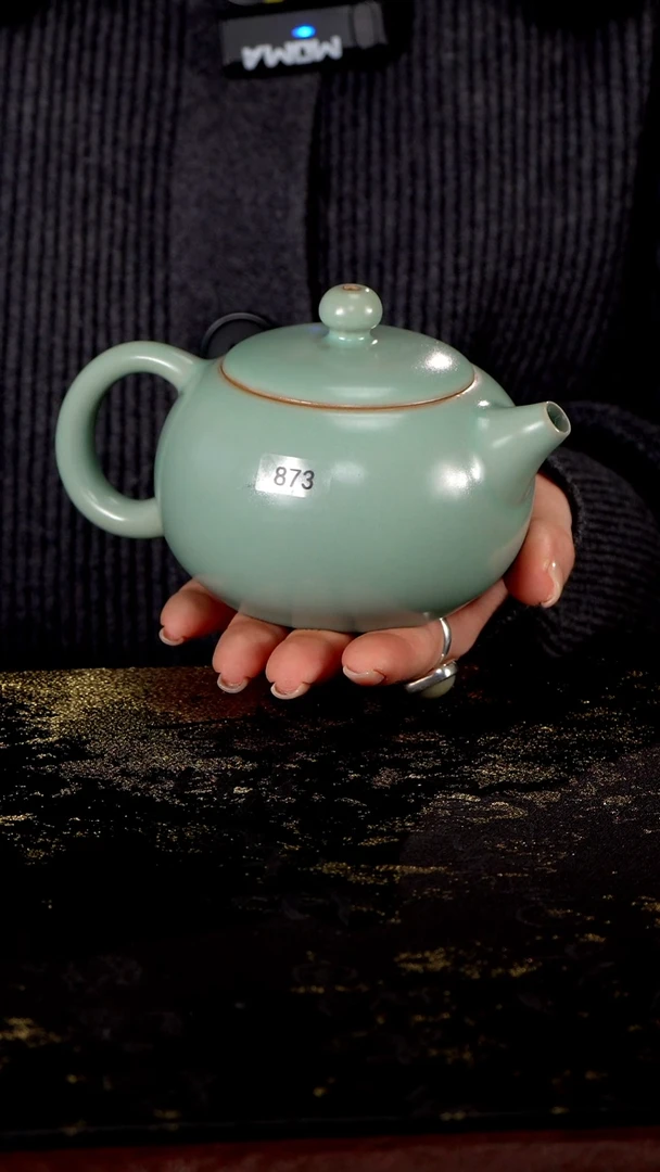 杯大西施壶320ml 匠工款君绿釉