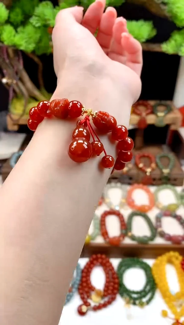 未镶嵌玛瑙手饰葫芦999