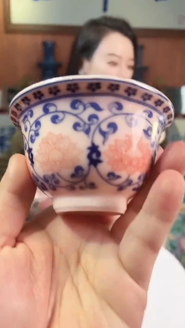 摆件陶景德镇陶瓷青花摆件3