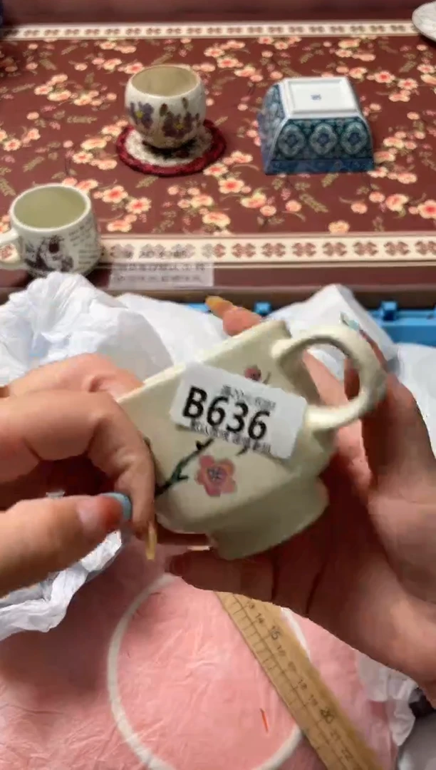 瓷片嗒*硫瓷器瓷器B636