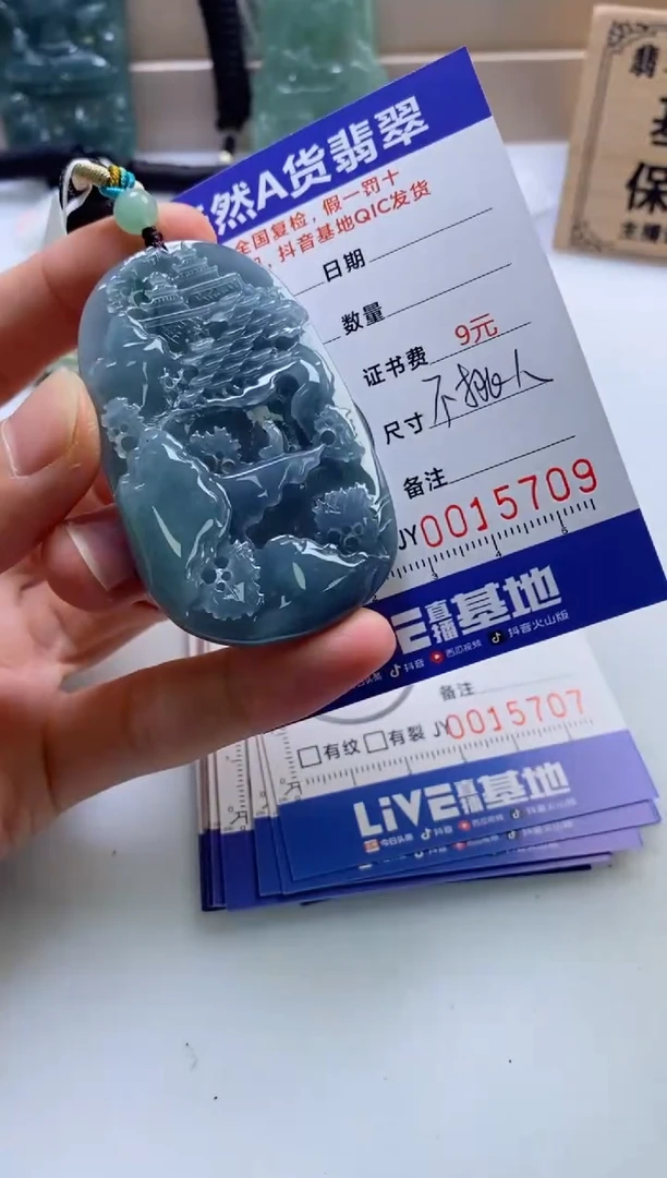 翡翠未镶嵌颈饰